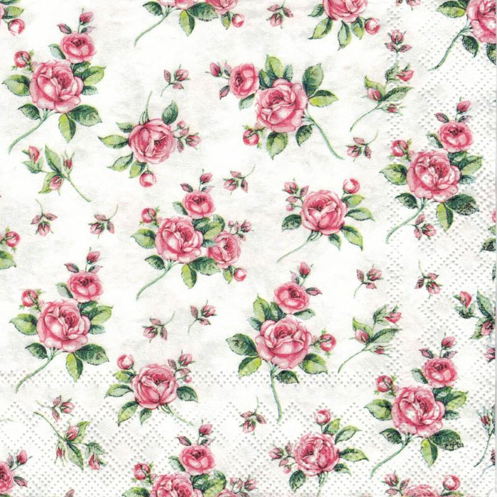 Serviette - Evelyn white