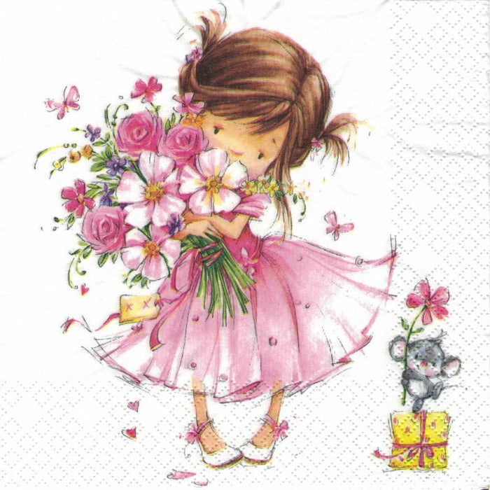 Serviette - Little princess