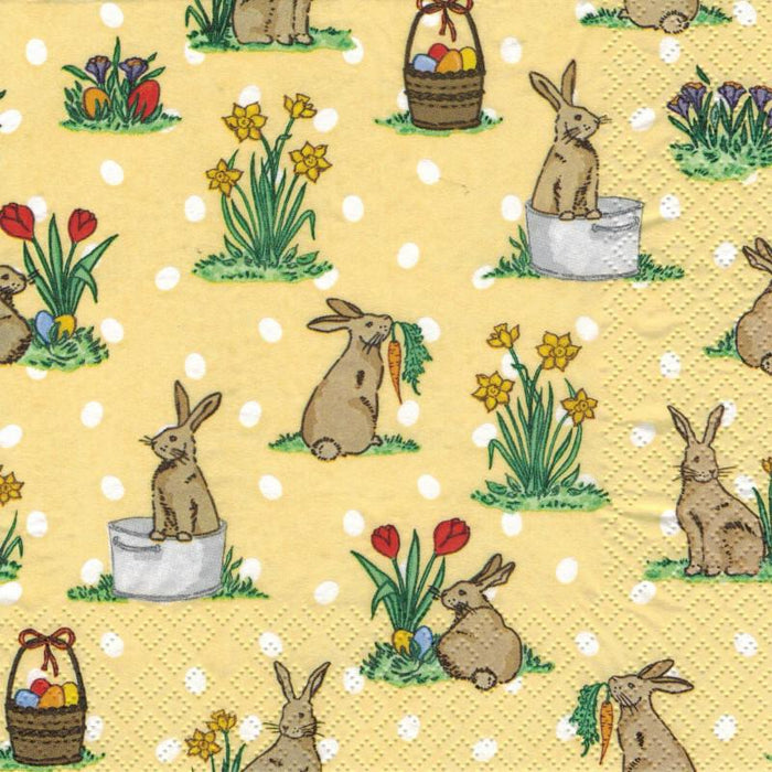 Serviette - Little rabbits