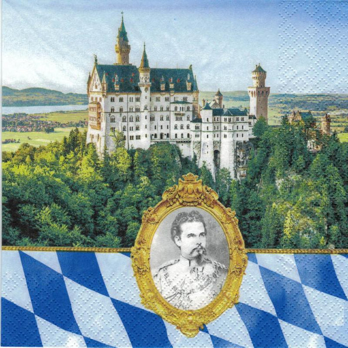 Serviette - Märchenkönig