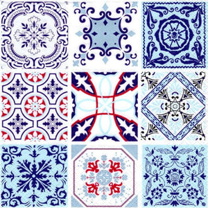 Serviette - Moroccan tiles - Bastelschachtel - Serviette - Moroccan tiles