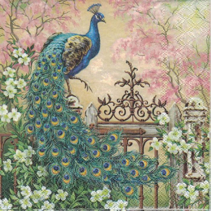 Serviette - Noble peacock