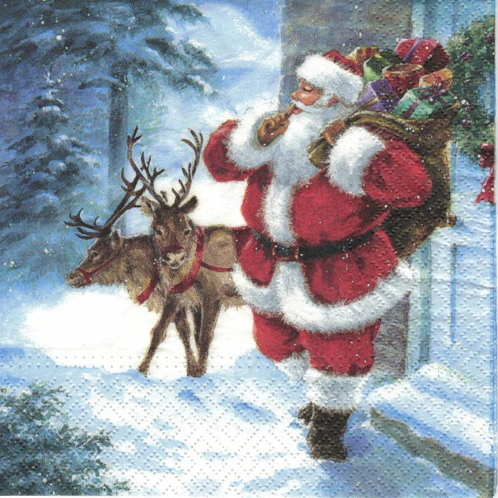 Serviette - Santa is coming