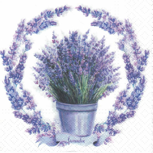 Serviette - Soft lavender - Bastelschachtel - Serviette - Soft lavender