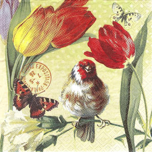 Serviette - Vintage Spring - Bastelschachtel - Serviette - Vintage Spring