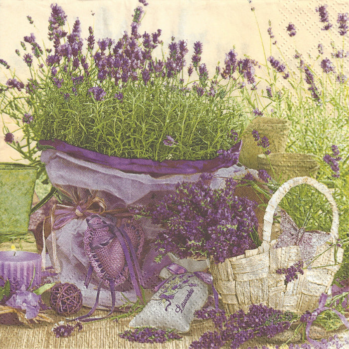 Serviette - Scent of lavender