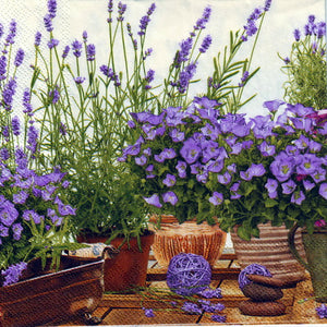 Serviette - Blooming lavender
