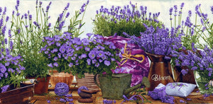 Serviette - Blooming lavender