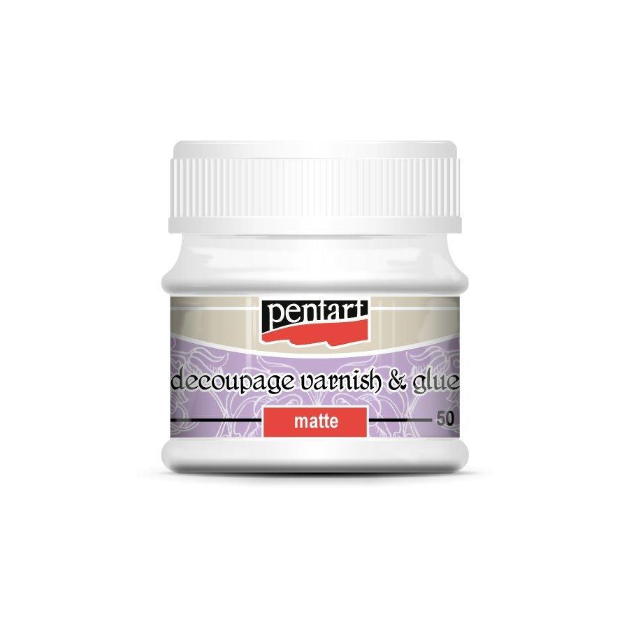 Servietten Set mit Decoupage-Kleber - Animal art - Bastelschachtel