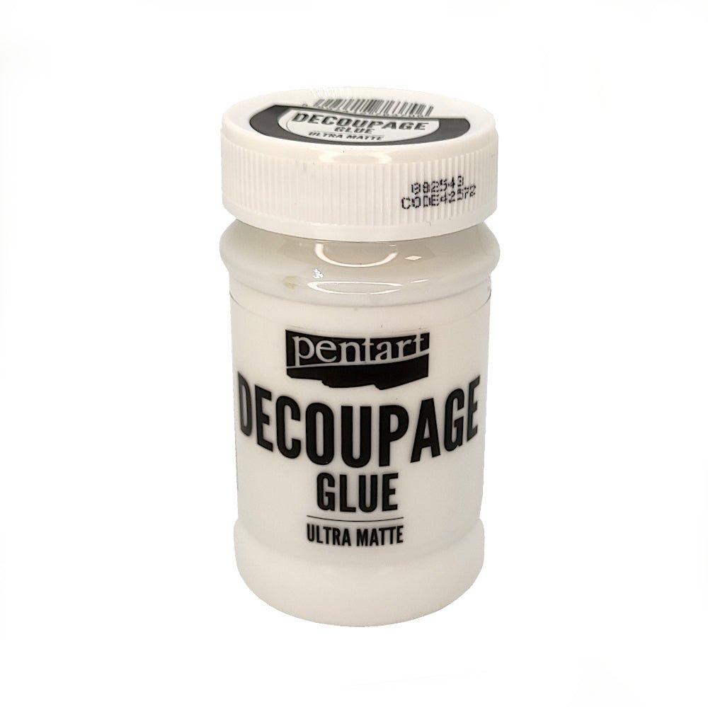 Pentart Serviettenkleber 100ml - ultramatt - Bastelschachtel - Pentart Serviettenkleber 100ml - ultramatt