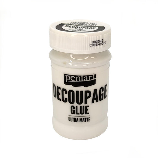 Pentart Serviettenkleber 100ml - ultramatt - Bastelschachtel - Pentart Serviettenkleber 100ml - ultramatt