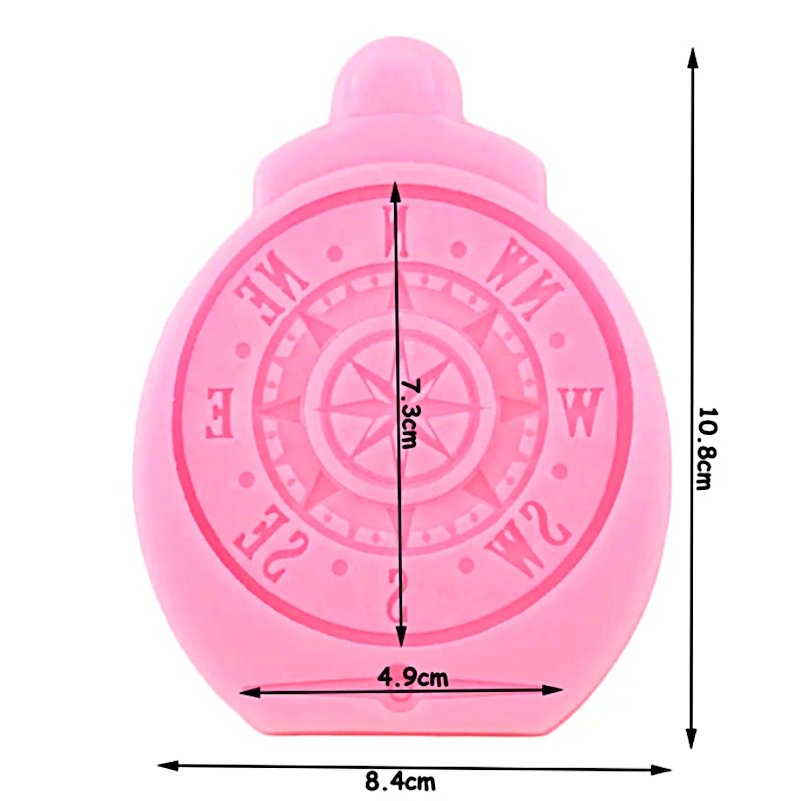Silikonform - Antique compass - Bastelschachtel