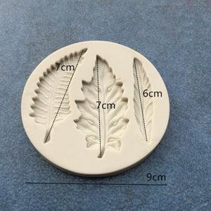 Silikonform - Blätter gemischt - Bastelschachtel - Silikonform - Blätter gemischt