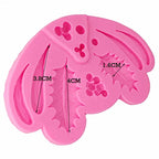 Silikonform - Christmas holly - Bastelschachtel