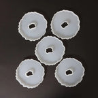 Silikonform für Resin - Geode mit Loch - Bastelschachtel