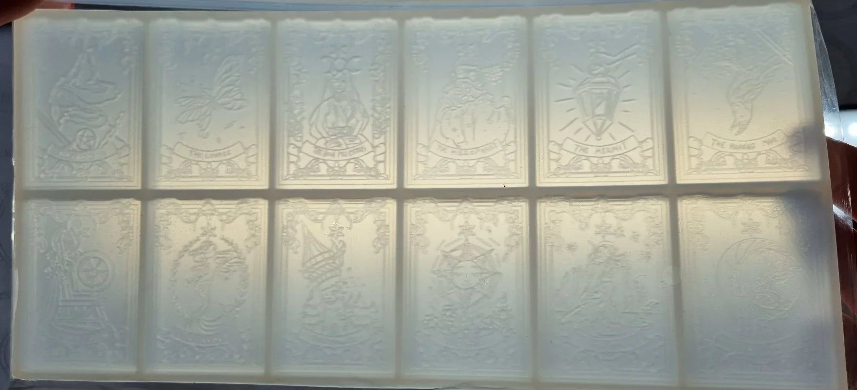 Silikonform für Resin - Tarot Karten - Bastelschachtel