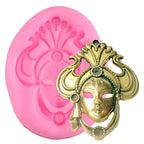 Silikonform - Maske - Bastelschachtel