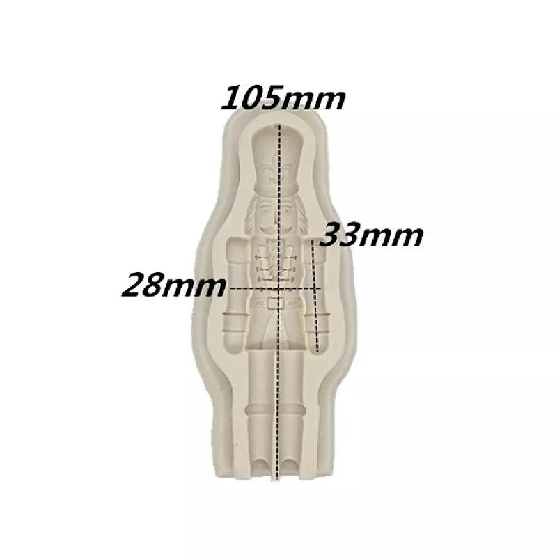Silikonform - Nussknacker - Bastelschachtel