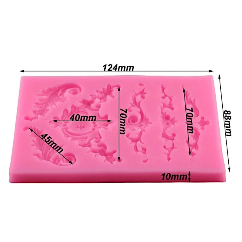 Silikonform - Ornaments - Bastelschachtel