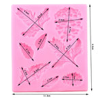 Silikonform - Pine branches - Bastelschachtel