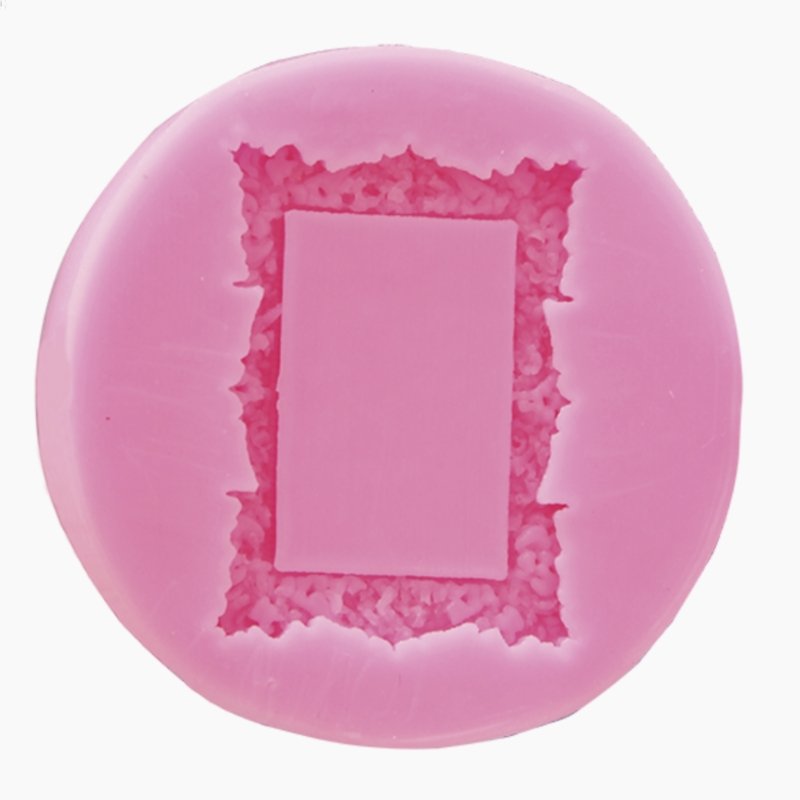 Silikonform - Rahmen eckig - Bastelschachtel