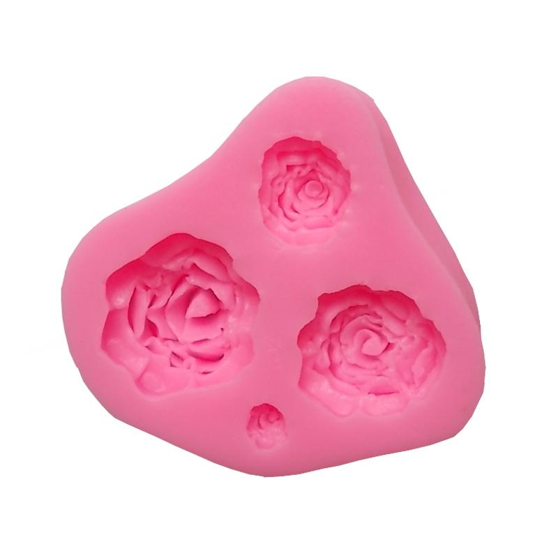 Silikonform - Rosen - Bastelschachtel