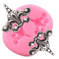 Silikonform - Scrolled ornament - Bastelschachtel
