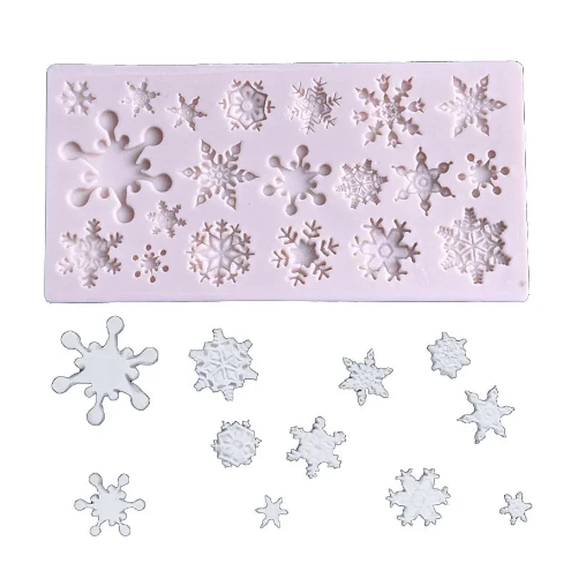 Silikonform - Snowflakes 1 - Bastelschachtel