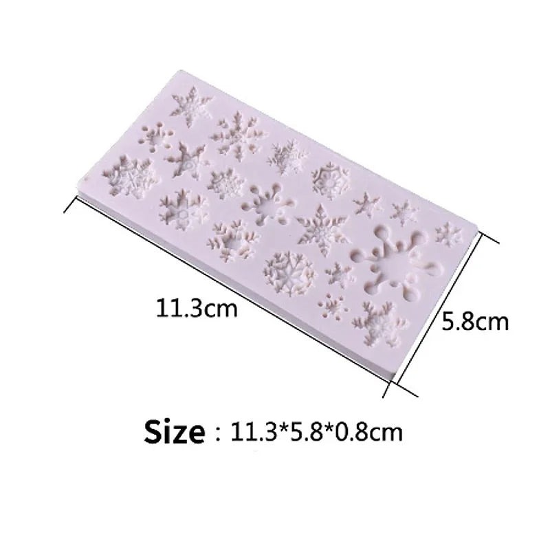 Silikonform - Snowflakes 1 - Bastelschachtel