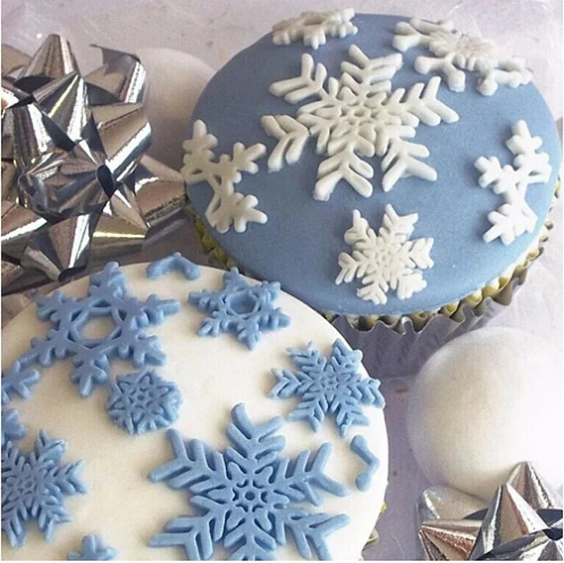 Silikonform - Snowflakes filigran - Bastelschachtel