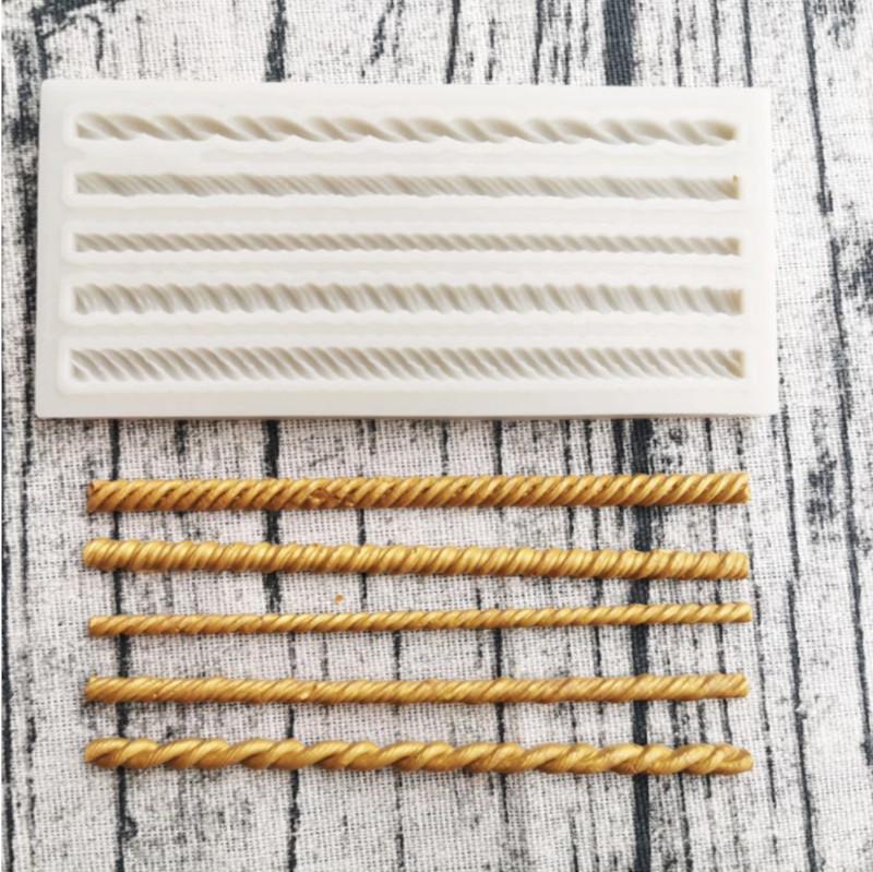 Silikonform - Thin ropes - Bastelschachtel