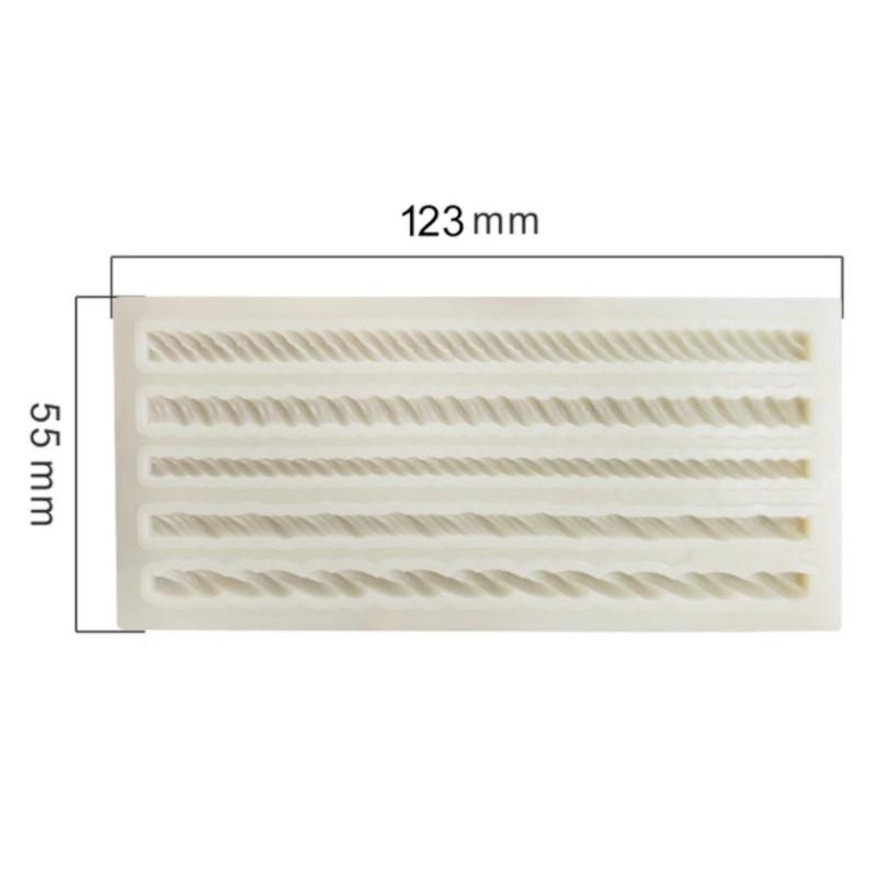 Silikonform - Thin ropes - Bastelschachtel