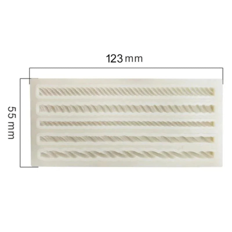 Silikonform - Thin ropes - Bastelschachtel