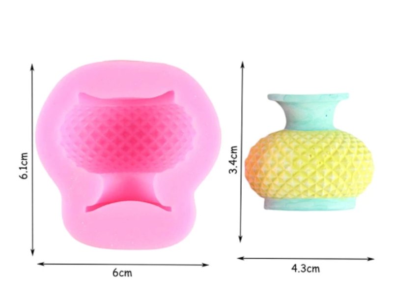 Silikonform - Vase - Bastelschachtel