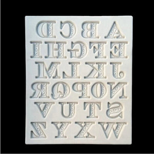 Silikonform - Letters - Bastelschachtel - Silikonform - Letters