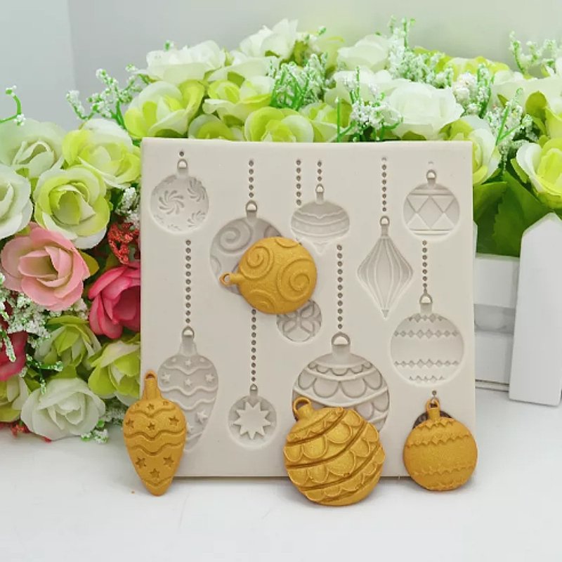 Silikonform - Christmas tree ornaments - Bastelschachtel - Silikonform - Christmas tree ornaments