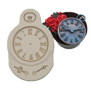 Silikonform - Pocket watch - Bastelschachtel - Silikonform - Pocket watch