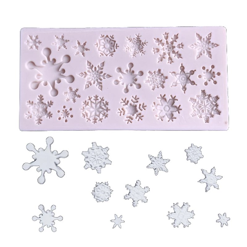 Silikonform - Snowflakes 1 - Bastelschachtel - Silikonform - Snowflakes 1