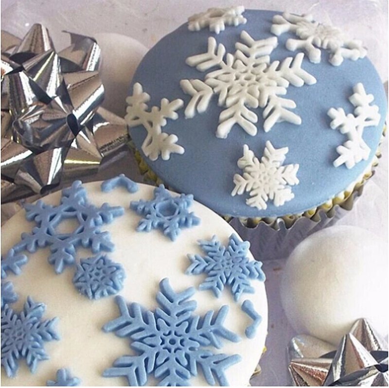 Silikonform - Snowflakes filigran - Bastelschachtel - Silikonform - Snowflakes filigran