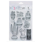 Silikonstempel - 15x20cm - Life is like a cactus - Bastelschachtel