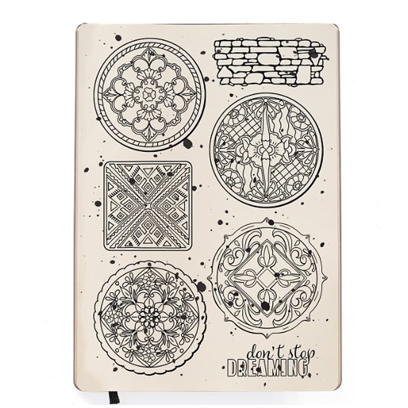 Silikonstempel - 15x20cm - Talaveras - Bastelschachtel