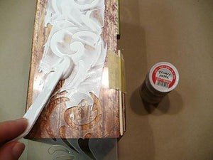 Pentart Soft Grundierpaste 100ml - weiß - Bastelschachtel - Pentart Soft Grundierpaste 100ml - weiß