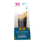 Spitzige Pinsel Set 6teilig - Bastelschachtel