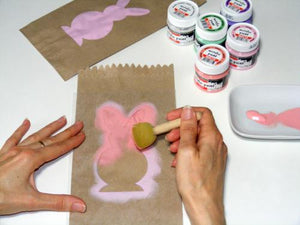 Stupfschwamm Set 5-er - Bastelschachtel - Stupfschwamm Set 5-er
