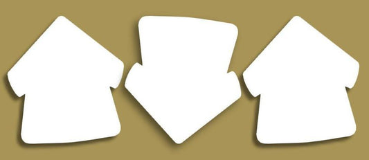 Styrofoam Figuren Set, 6-8cm - Vogelhaus - Bastelschachtel - Styrofoam Figuren Set, 6-8cm - Vogelhaus