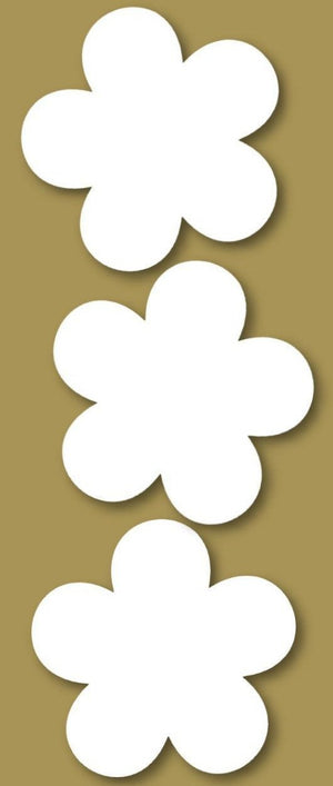 Styrofoam Figuren Set, 8-10cm - Blume - Bastelschachtel - Styrofoam Figuren Set, 8-10cm - Blume