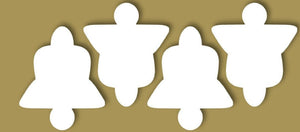 Styrofoam Figuren Set, 8-10cm - Glocke 1. - Bastelschachtel - Styrofoam Figuren Set, 8-10cm - Glocke 1.