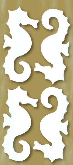 Styrofoam Figuren Set, 8-10cm - Seepferd - Bastelschachtel - Styrofoam Figuren Set, 8-10cm - Seepferd
