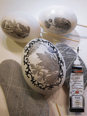 Styropor Eier 8cm - 10 Stück - Bastelschachtel