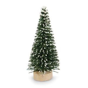 Tannenbaum 3x6,5cm, grün - 6 Stück - Bastelschachtel - Tannenbaum 3x6,5cm, grün - 6 Stück